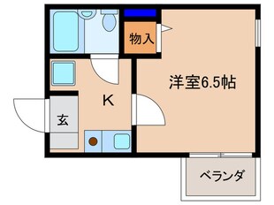SUN HOUSE FUKUSHIMAⅢの物件間取画像